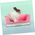 Chinchillas Bunny Litter Box Rabbit Toilet for Guinea Pigs and Plastic Training Potty for Animals for Easy Cleaning