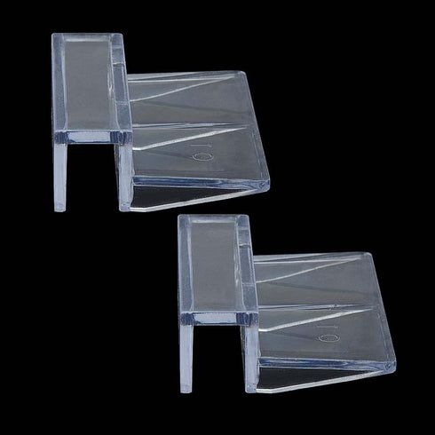 Aquarium Glass Cover Clip, 8Pcs Acrylic Support Holder, Universal Lid Clips for Fish Tanks 10mm
