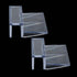 Aquarium Glass Cover Clip, 8Pcs Acrylic Support Holder, Universal Lid Clips for Fish Tanks 10mm
