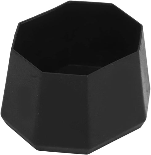Tennis Racket Silicone End Cover, Light Weight Polygon Butt End Cover for Gymnasium Racket Accessories