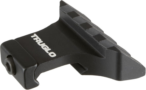 TRUGLO 45 Degree Offset Tactical Hunting Shooting Aluminum 2" Picatinny Rail Mount for Versatile Optics