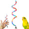 Colorful Plastic Bead Millet Holder for Parakeet, Budgie, Finch, Dove by Bonka Bird Toys 869