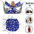 Ferret Rat Hammock Bed Nation Cage Accessories Kit Set for Guinea Pig Ferret, 13.8inch Hideouts Cave