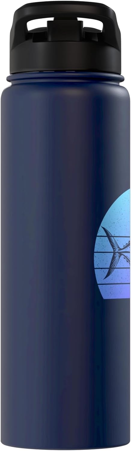 We Love Tuna Fishing - Apparel & Gifts Tuna Fish Vintage Yellowfin Bluefin Tuna Fishing Stainless Steel Insulated Water