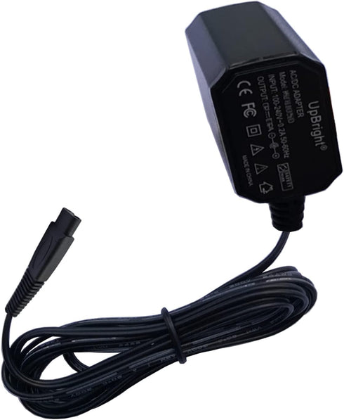 UpBright 2-Prong 5V AC/DC Adapter for Sminiker Dog Pet Hair Clipper Pro, 5VDC 1000mA Power Supply