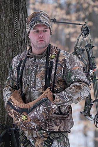 Hunter Safety System Muff-Pak: Polar Fleece Hand Warmer, Ergonomically Correct Hunting Gear