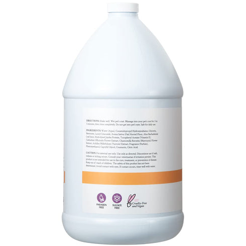 2-in-1 100% 1 (128 oz) Ginger Lily Farms Dog & Pet Formula Shampoo & Conditioner, Vegan & Cruelty-Free, Coco Mango