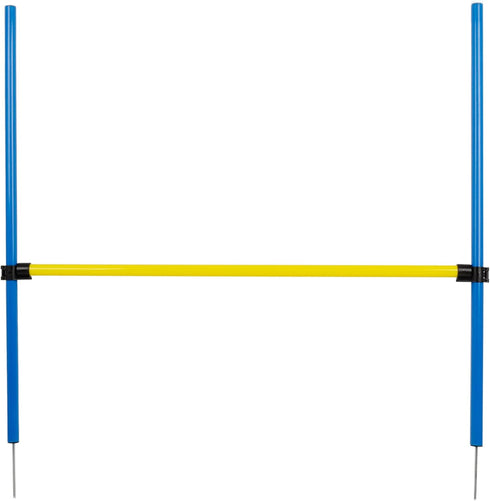 Dog Agility Training Equipment - Height Adjustable Jumper Hurdle Bar, Portable Obstacle Course Tool for Backyard