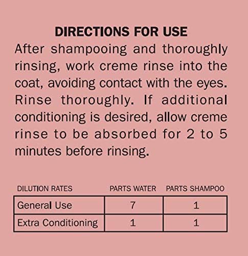 Davis Manufacturing Hypoallergenic Pet Crème Rinse, 12 oz, White