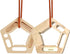 Fuziddn 360 Portable Wooden Hangboard for Rock Climbing - Rotating Fingerboard for Strength Training - No-Drill Pull-Up