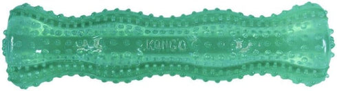 KONG Squeezz Dental Stick - Dog Toy for Cleaning Teeth - Flexible