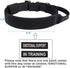 EXCELLENT ELITE SPANKER Tactical Dog Collar Military Adjustable Heavy Duty Training Collar with Metal Buckle