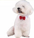 Selected Adjustable Dog Bow Tie - Puppy Pet Costume Collar, Formal Bowtie for Dogs & Cats, Red