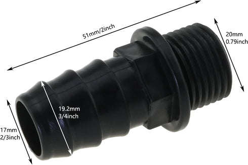 5IN1 Nozzles Kit for Fountain Pump, Aquarium, Fish Tank, Pond, Hydroponics, Statuary Accessories 5 Sizes