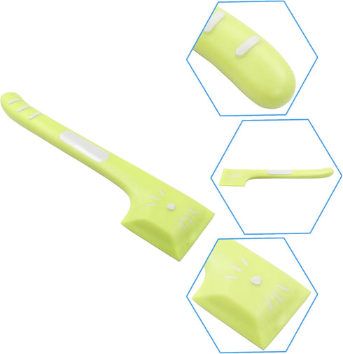 4 PCS Pet Food Spoon Set - Ideal Cat Wet Food Spoon with Spatula for Dog Food Can Supplies