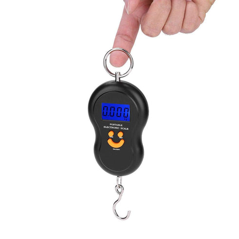 Portable LCD Display Digital Fishing Hanging Scale, Electric Weighing Scale for Home and Fishing