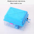 Pet Hamster Cage with Running Wheel, Water Bottle, Food Basin, Portable Carrier House Mice Home Habitat for Going Out,