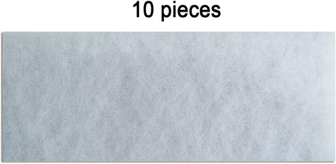 LONDAFISH Aquarium Filter Box, Fish Tank Filter Waterfall Flow Fliter Box, Fountain Pump, High Lift Submersible Water Pump, Hydroponics, Filter Accessories, Filter Media (Filter cotton 10 pieces)