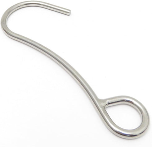 KieTeiiK BIBABLYKE Stainless Steel Scubas Diving Hook, Heavy Duty Single Reef Hook for Drift Diving Safety Equipment