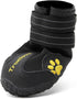 TRUE LOVE Dog Shoes Waterproof Anti-Slip Rain Boots with Reflective TLS3961, Black, Size 6