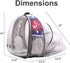Galaxy Blue Cat Bubble Backpack, Space Capsule with Clear Window for Cats up to 12 Pounds, Airline Approved