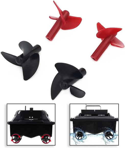 AmnPtr 1Pair 5Pairs 30mm 2.3mm 3Blades Left and Right PC RC Boat Propellers Suitable for RC Toy Fishing Boat DIY Toy