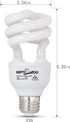 REPTI ZOO 15 W UVA UVB 5.0 Reptile Lights, Energy Saving Heat Lamp, Spiral Compact Bulb