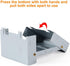 Folding Portable Stove - 95 x 75mm Solid Fuel Camping Stove for Outdoor Cooking