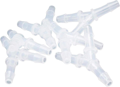 Xiaoyztan 6 Pcs Y-Type Aquarium Air Pump Accessories, Polypropylene Equal Barb Tubing Splitter Connectors