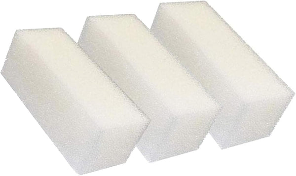 Replacement Pre-Filter for Aqua Clear 110/500 Aquarium Tank, Foam Filter Pack of 3