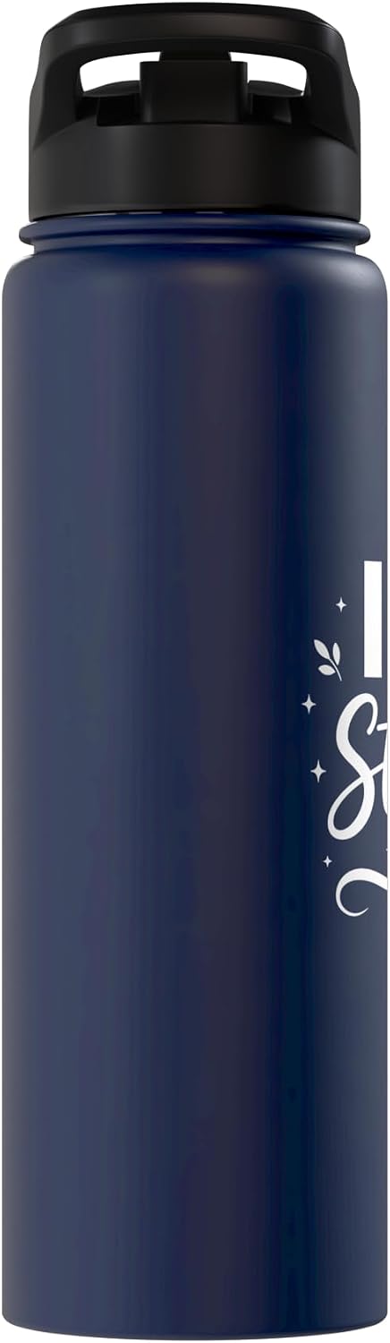 For IVF Mom by UNIQUEEE IVF Journey Warrior Fertility Infertility Support Idea Stainless Steel Insulated Water Bottle