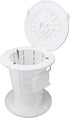 7 330.7lb Pilipane Retractable Portable Toilet Foldable Travel Toilet Level Adjustable Height Camping Portable Potty