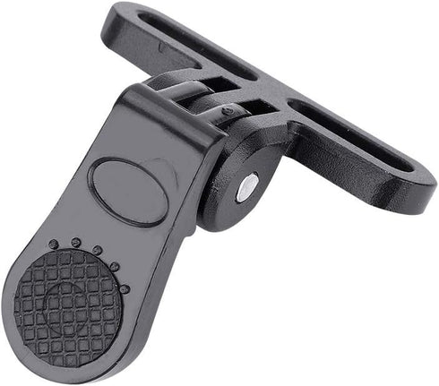 Keenso Bike Mount Bracket, Aluminium Alloy Flashlight Holder for Sport Camera or Bike Light Black Cycling Accessories