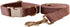 Dog Collar and Leash Set, Soft Velvet Collar and Leash with Heavy Duty Metal Buckle, Adjustable for Small Medium Large