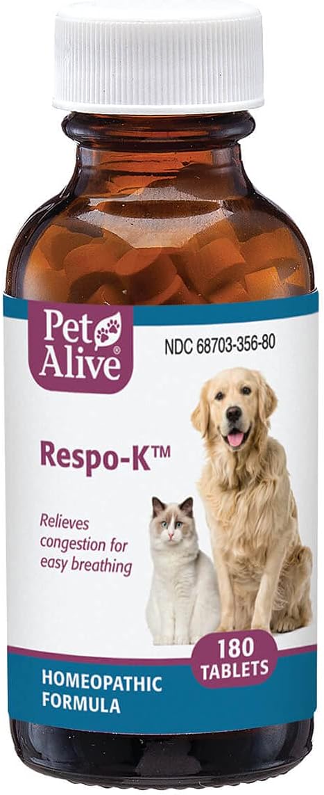 PetAlive Respiratory ComboPack for Pets - Natural Remedies for Colds and Sinus Issues