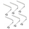 PATIKIL 8x8mm Kayak Paddle Snaps - 6 Pack Steel V Shaped Single Pin Push Button Spring Clips for Camping Awning