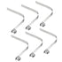 PATIKIL 8x8mm Kayak Paddle Snaps - 6 Pack Steel V Shaped Single Pin Push Button Spring Clips for Camping Awning