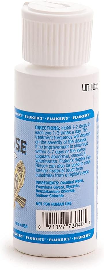 2 oz Fluker's Repta Rinse, Reptile Eye Wash