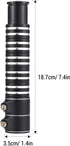 Lixada Bike Stem Riser, Adjustable Handlebar Riser Adapter, Black, Suitable for Mountain Bike, Road Bike, MTB