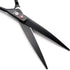 7.0 Inches Professional Pet Cat Dog Grooming Shears Scissors Kit - Straight, Curved, Thinning/Blending/Chunking