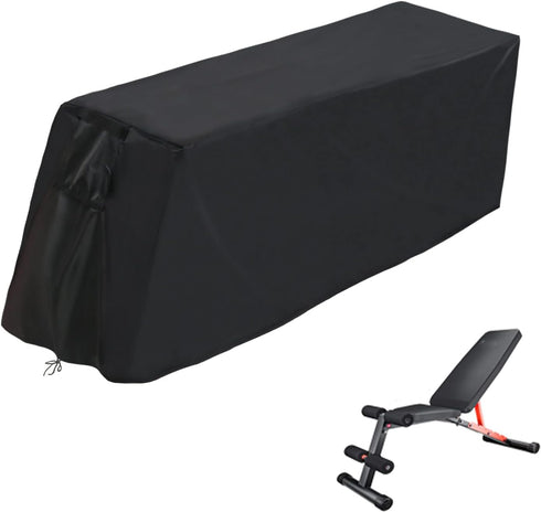 Weight Bench Cover - Waterproof Protective Cover for Exercise Workout Bench, 55x18x16inch