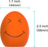 Dog Squeaky Toy, Latex Bouncy Egg Balls with Squeaker for Puppy Small Pet Dogs, Soft Rubber Sound Toys