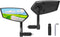 RBRL Bike Mirror Bar End, Rotatable Bicycle Mirror, Scratch Resistant E-Bike Universal Rearview Mirrors