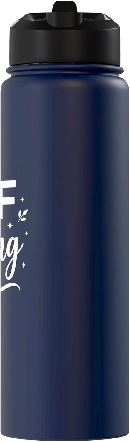 For IVF Mom by UNIQUEEE IVF Journey Warrior Fertility Infertility Support Idea Stainless Steel Insulated Water Bottle
