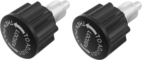 LQ Industrial 2pcs Adjustment Fitness Pop Pull Pin Knob, M16 Pull Pin for Exercise Training Machines