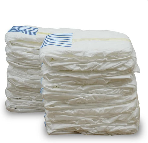 21-26in) 50 Count BV Dog Diapers Male Large (Waist Super Absorbent - Disposable - Doggie Diapers with Wetness Indicator