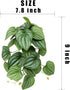 WOLEDOE Reptile Plants for Terrarium, Amphibian Habitat Decor Artificial Hanging Plants with Suction Cup - Fake