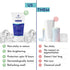 Mannlich Anti Chafing Cream for Men, Anti-Rash Cream for Intimate Areas, Reduces Inner Thigh Rashes from Sports