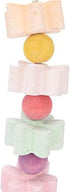Parrot Beak Trimmer Calcium Stone Chinchilla Grinding Teeth Lava Block Chewing Toys with Bell 2 Pieces