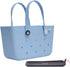 Comfy Flow Pool Bag for Women, Waterproof EVA Open Tote, Swim Sauna